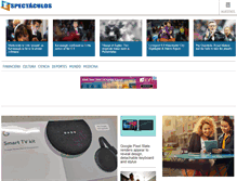 Tablet Screenshot of cfanespectaculos.com